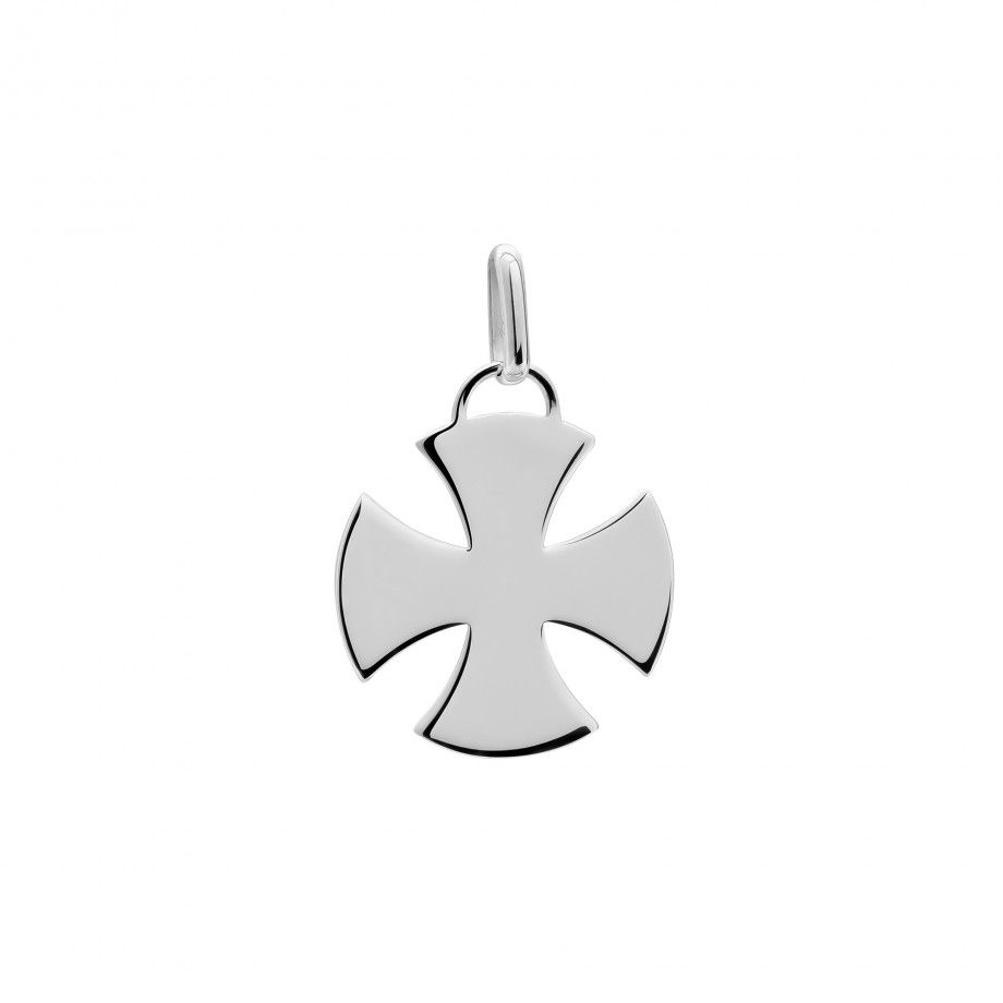 Maltese Cross in silver - Small
