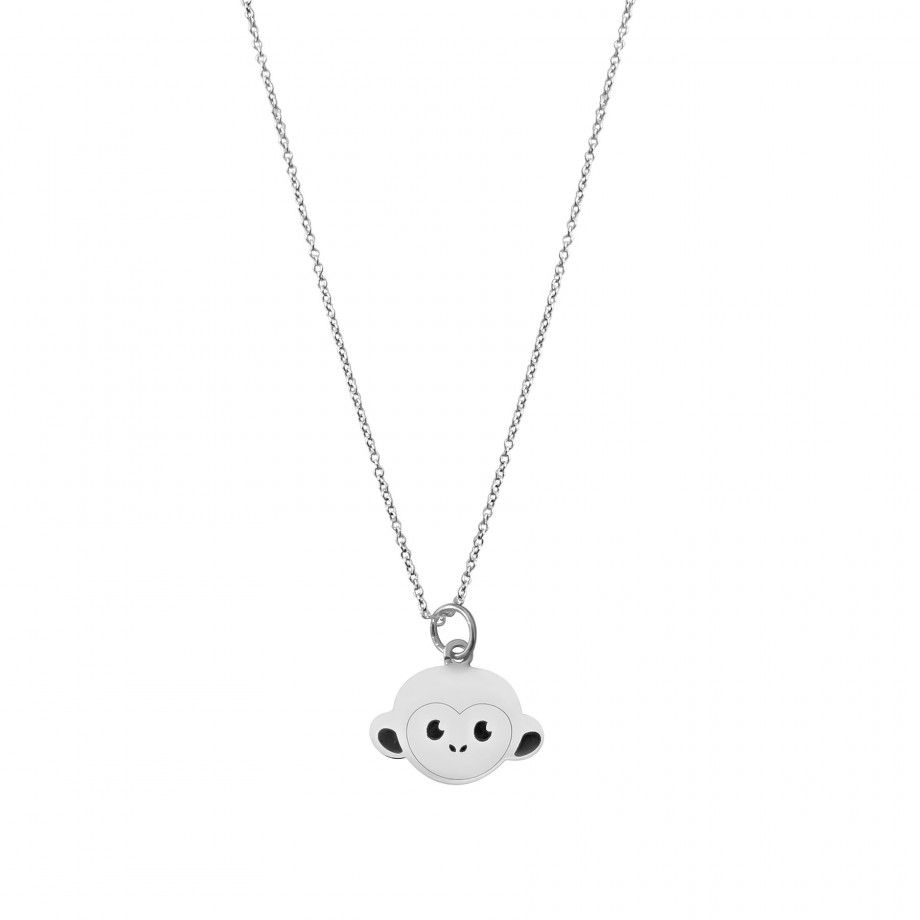 Colar Monkey Business brilho | Prata 925 | Topázio