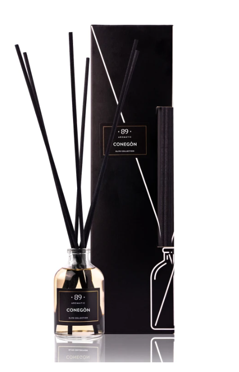 Difusor de Palhetas para Casa Premium Fragrância Contínua Sem Eletricidade Design Elegante | AROMATIC•89• | Exclusivo Portugal