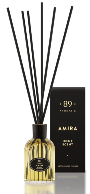 Difusor de Varetas Premium Retro 250ml Design Vintage Fragrância Contínua Duradoura | AROMATIC•89• | Exclusivo Portugal