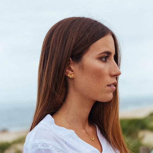 Brincos Flowers MESH