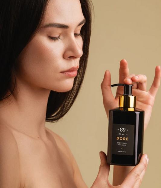 Gel de ducha perfumado, limpieza suave, fragancia premium | AROMATIC•89• | Exclusivo en Portugal
