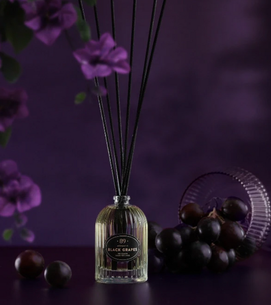 Difusor de varillas premium, colección de diseño retro vintage, fragancia continua | AROMATIC•89• | Exclusivo en Portugal