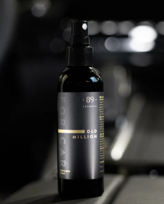Perfume premium para coche en aerosol, fragancia instantánea, elimina olores | AROMATIC•89• | Exclusivo en Portugal