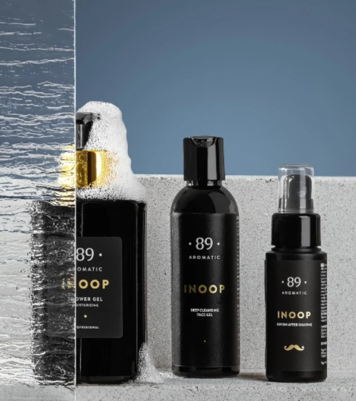 Conjunto Skincare Masculino Premium Ritual Completo Detox Limpeza e Hidratação | AROMATIC•89• | Exclusivo Portugal