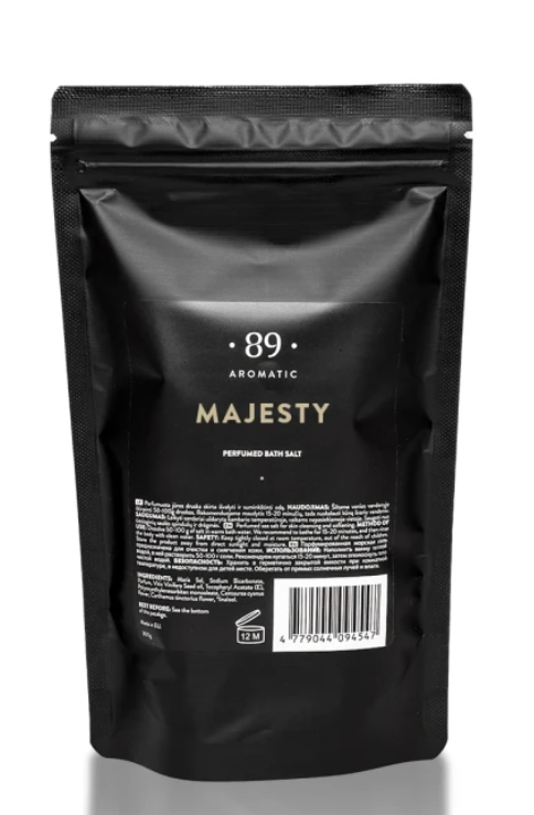 Sal Marinho de Banho Perfumado Relaxamento Premium | AROMATIC•89• | Exclusivo Portugal