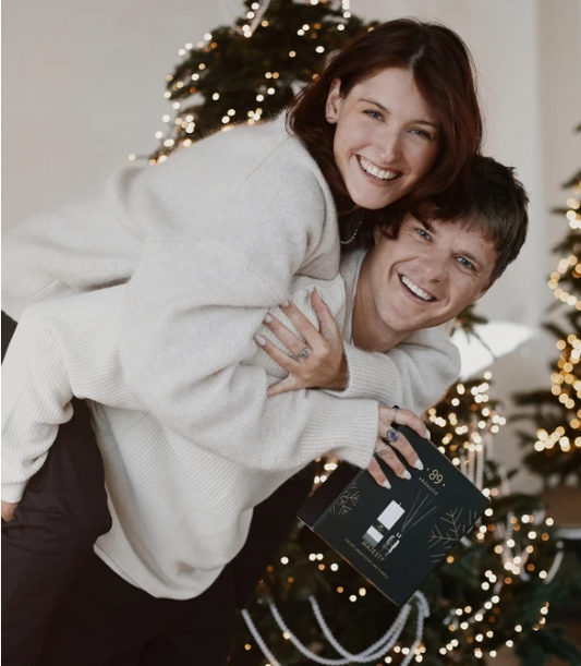 Conjunto Aromatizador de Ambiente e Vela Perfumada Premium COLEÇÃO INVERNO | AROMATIC•89• | Exclusivo Portugal