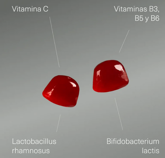 ALDOUS BIO - Probióticos com Vitaminas em gomas - 120 gomas