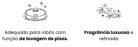 Fragância DORE para Aspiradores Robot AROMATIC•89• | 250ml Limpeza, Brilho e Aroma