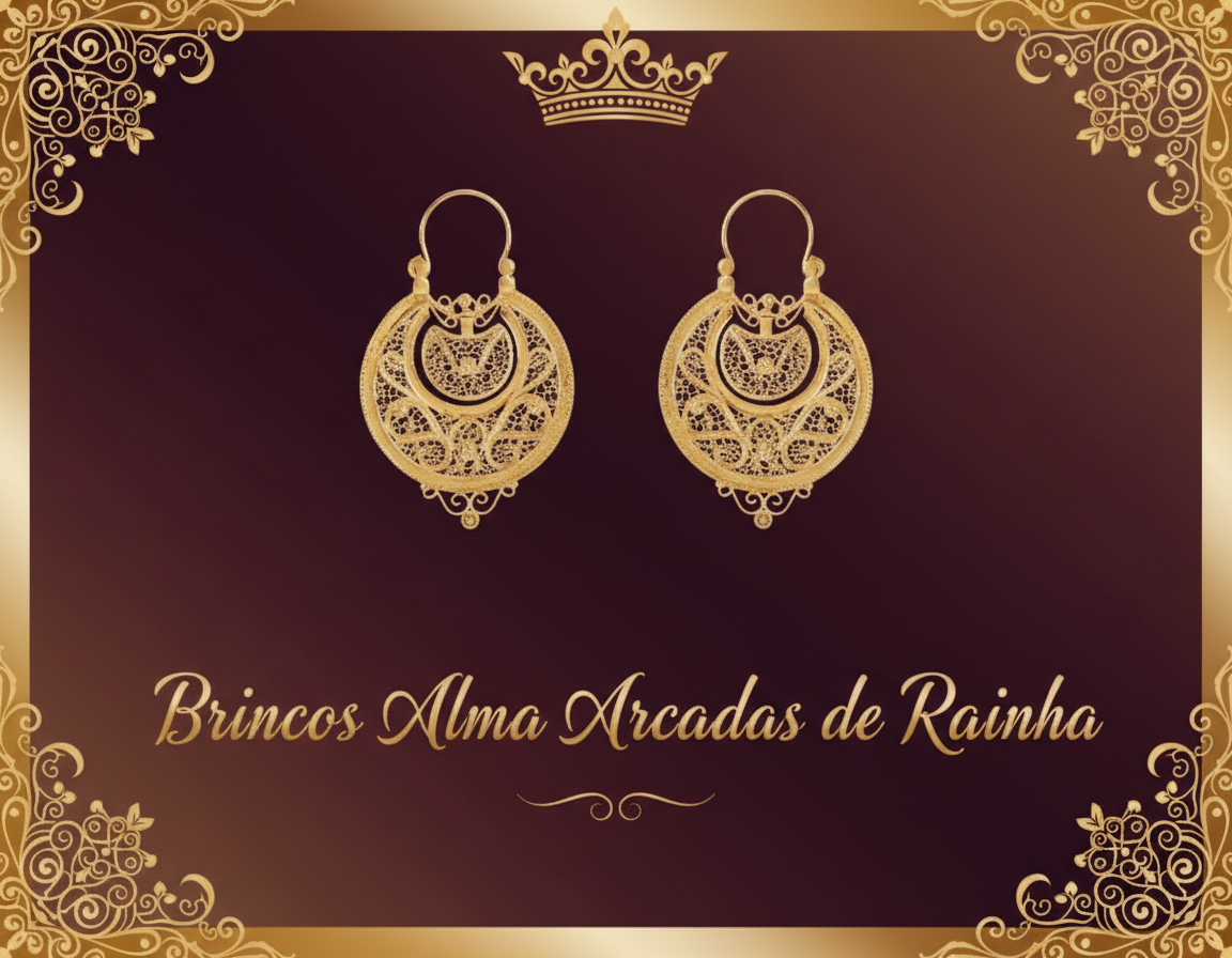Banner Brincos Alma Arcadas de Rainha