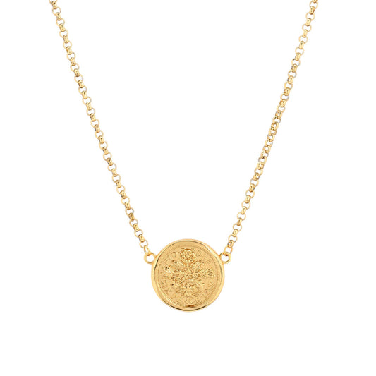 Collar tradicional con moneda Soul | Acero inoxidable | Soul of Portugal