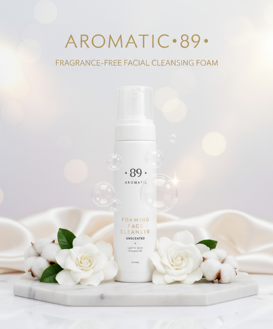 Espuma de Limpeza Facial Sem Perfume AROMATIC•89•