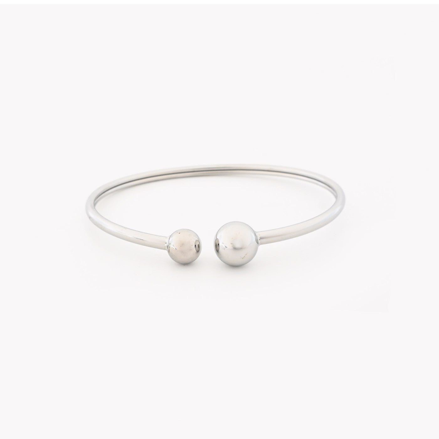 Pulseira Rígida Básica Aberta | Aço Inoxidável | Coleção Stellara