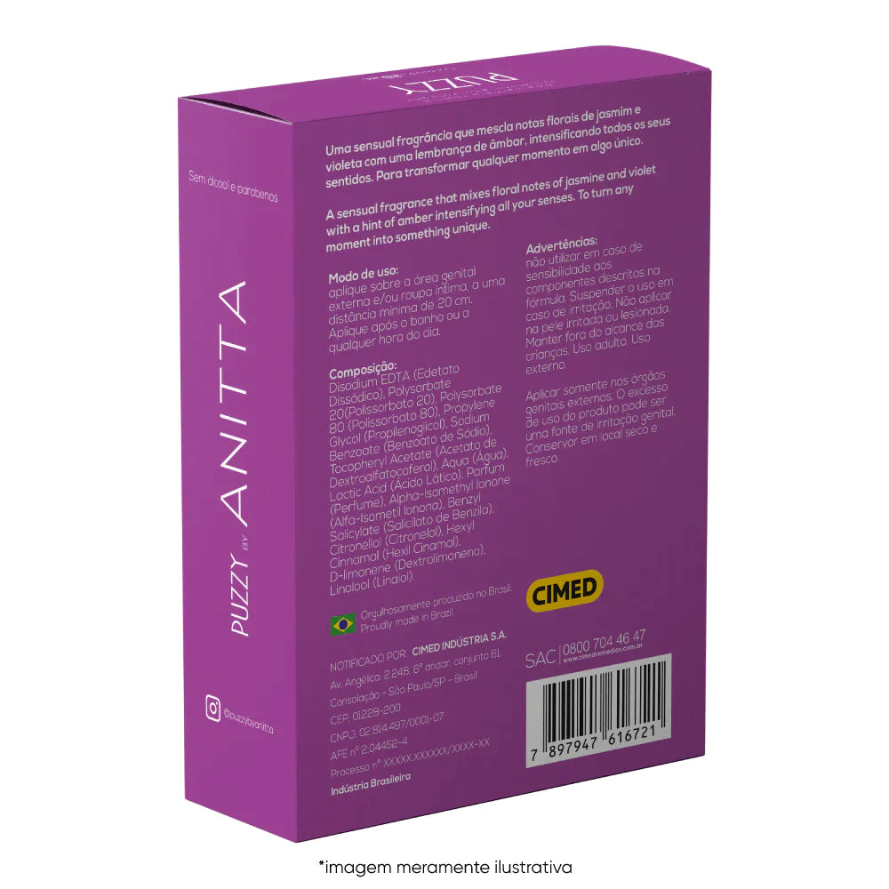 Puzzy By Anitta Deo Colônia Íntima LARISSINHA 25ml - Terra de Estrelas