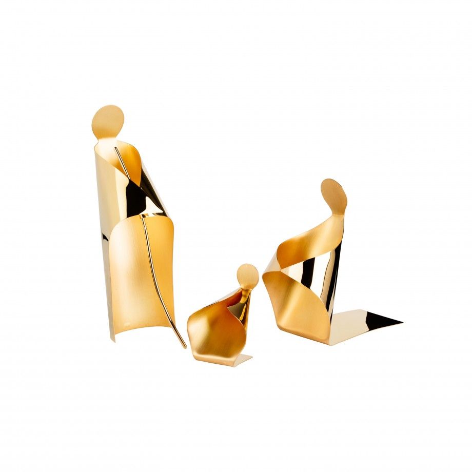 Belém Nativity Scene - Small Gold