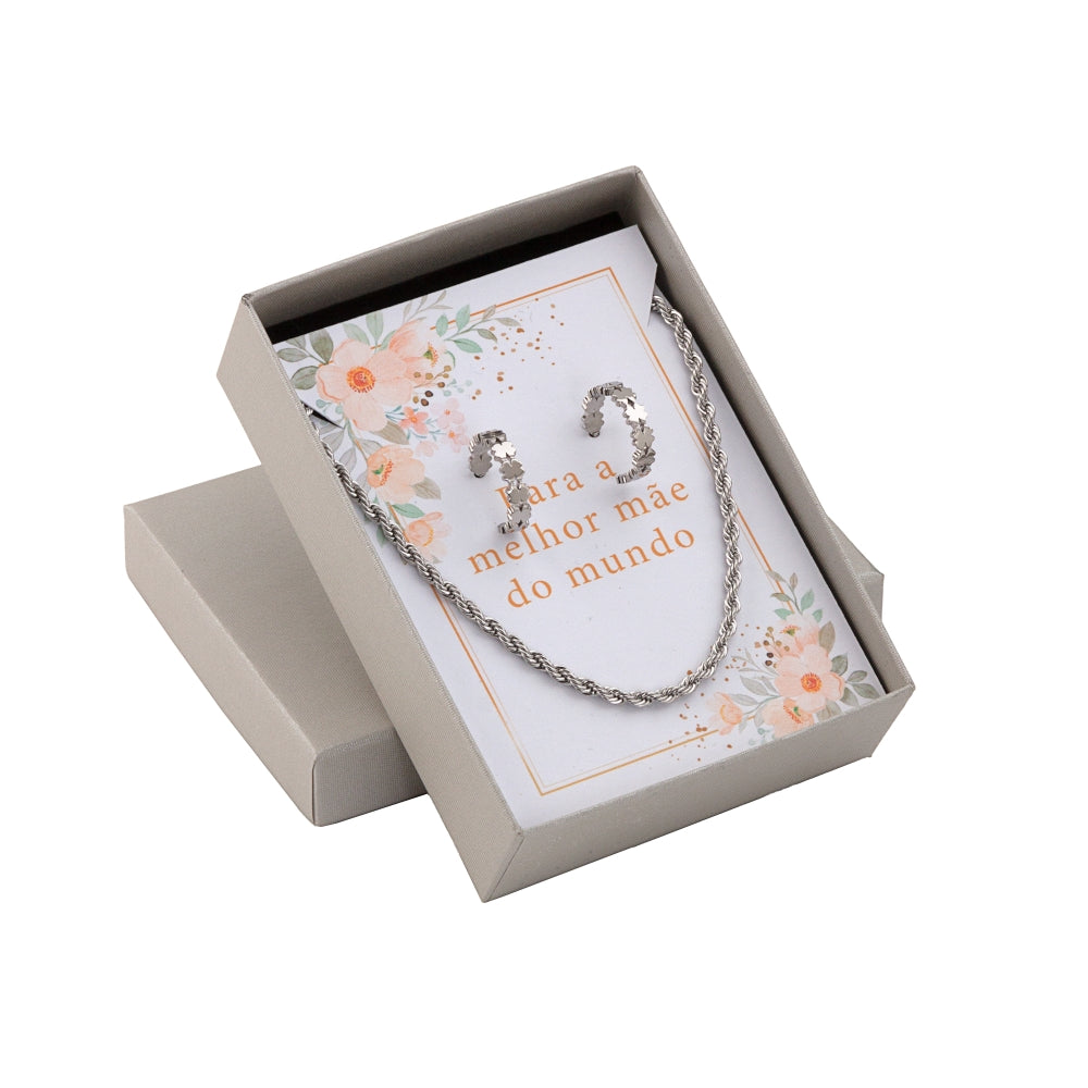 Conjunto Mãe - Aço - Terra de Estrelas