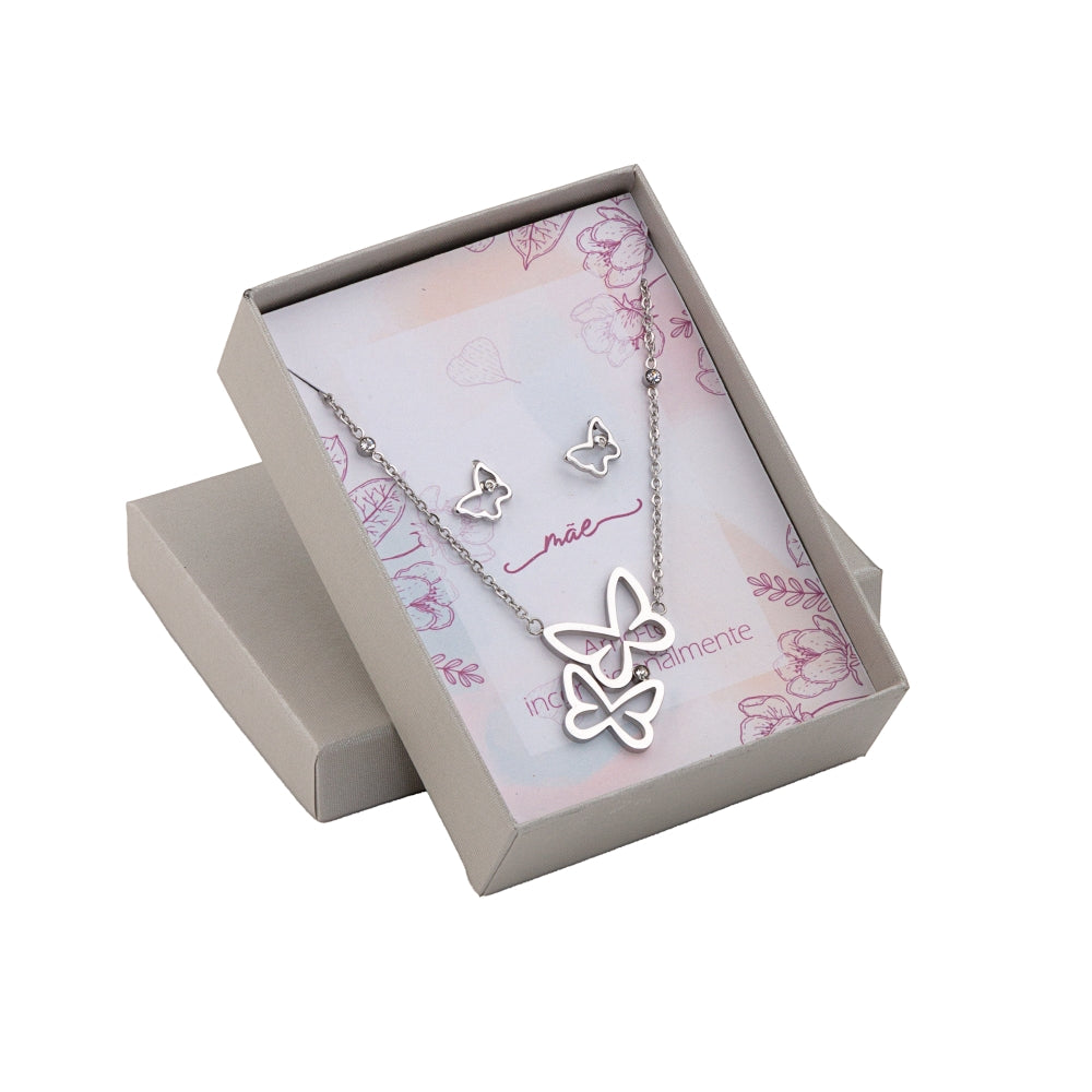 Conjunto Mãe - Aço - Terra de Estrelas