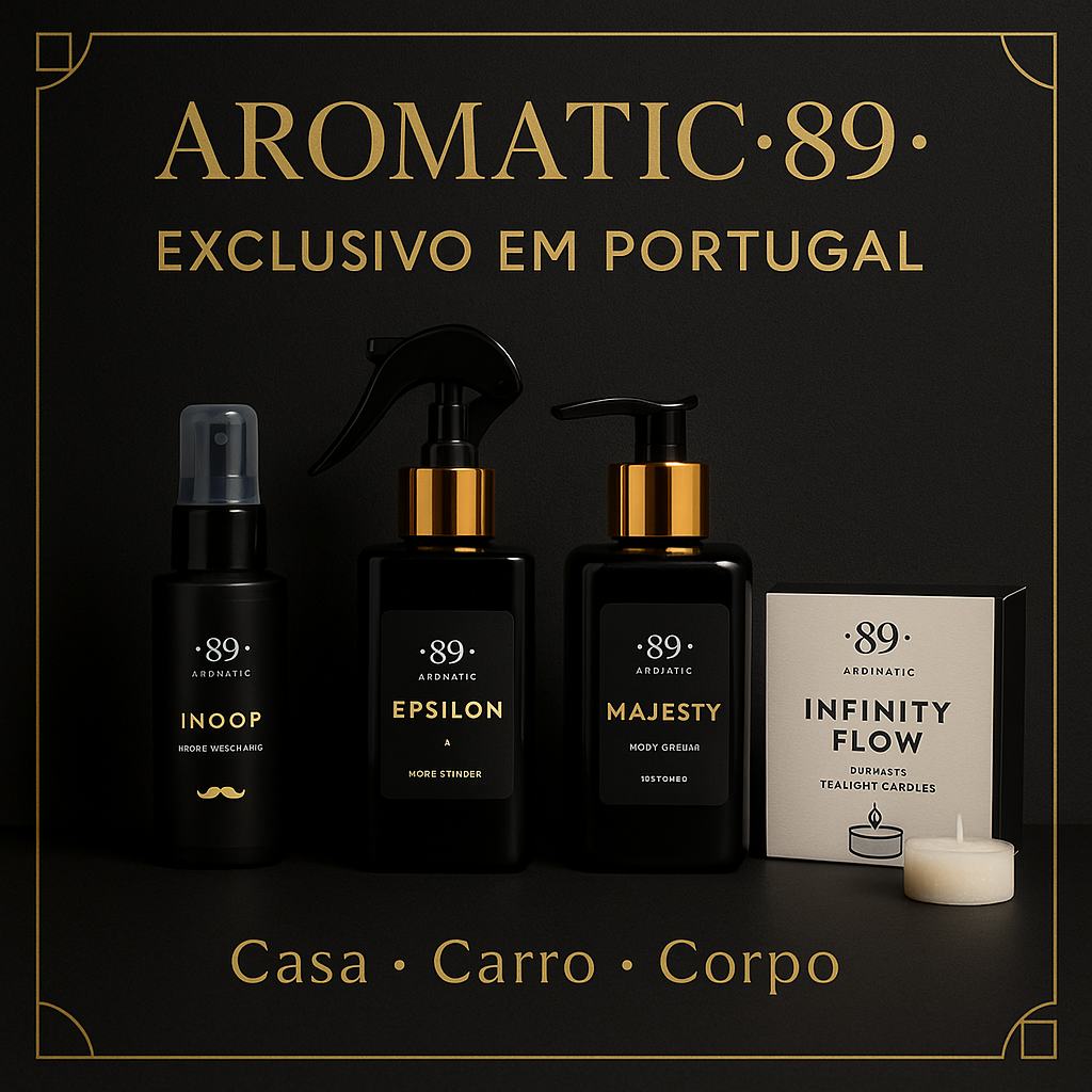Loja Aromatic 89 com perfumes aromáticos exclusivos em ambiente sofisticado de shopping