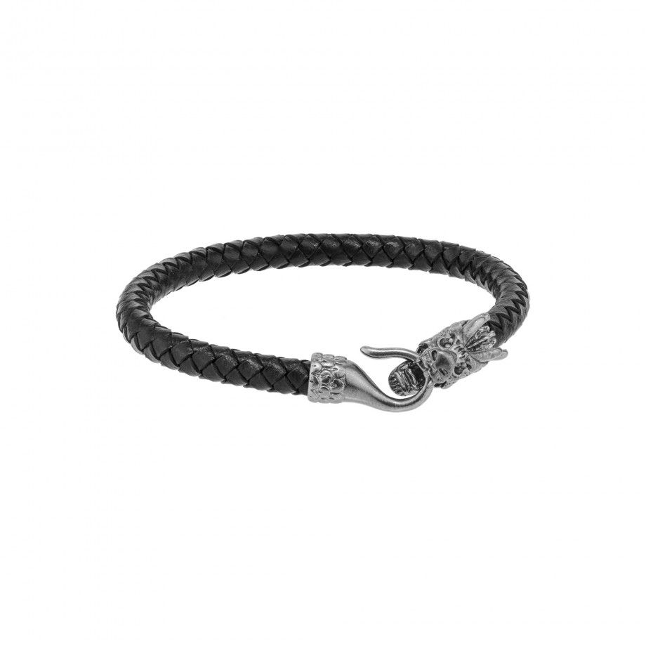 Pulseira Dragão Masculina | Prata 925 | Topázio