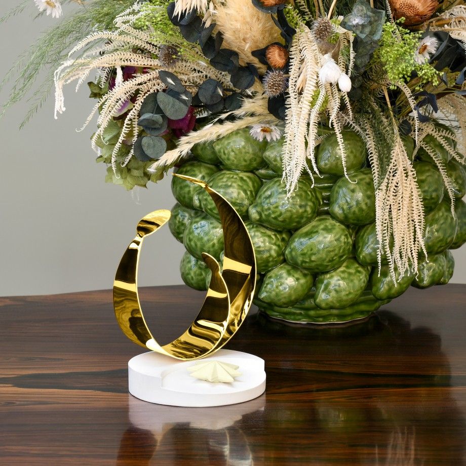 Presépio Ambientador Estrela Guia - Dourado