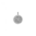 Holy Spirit Medal with Cubic Zirconia 