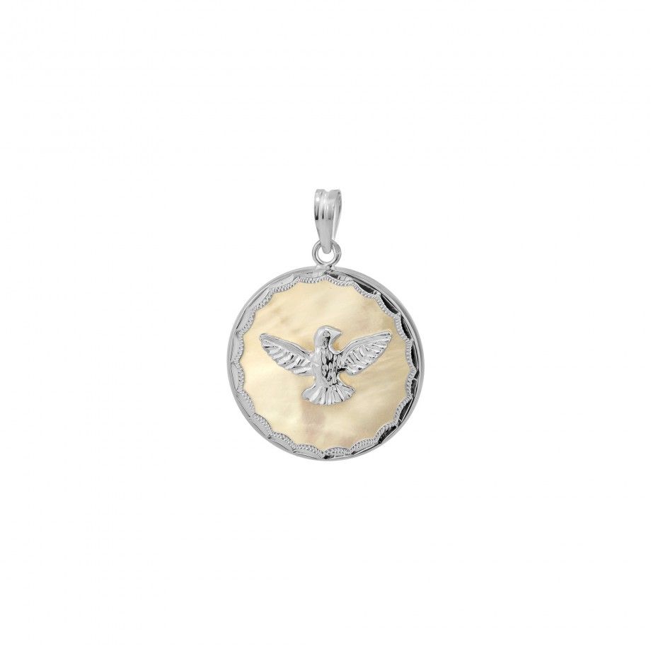 Mother-of-Pearl Medal - Holy Spirit 