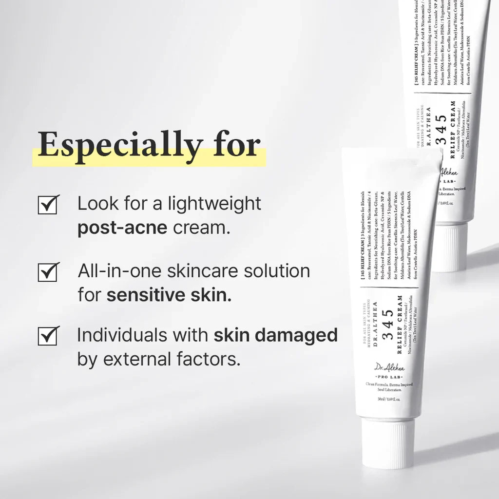 Dr. Althea – 345 Relief Cream, 50ml