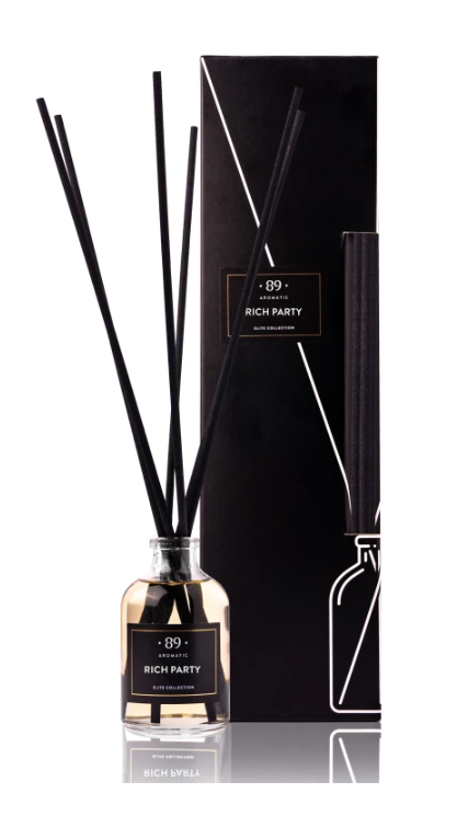 Difusor de Palhetas para Casa Premium Fragrância Contínua Sem Eletricidade Design Elegante | AROMATIC•89• | Exclusivo Portugal