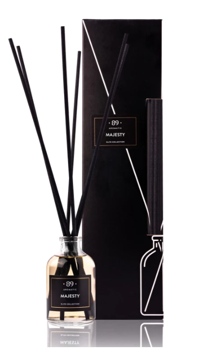 Difusor de Palhetas para Casa Premium Fragrância Contínua Sem Eletricidade Design Elegante | AROMATIC•89• | Exclusivo Portugal