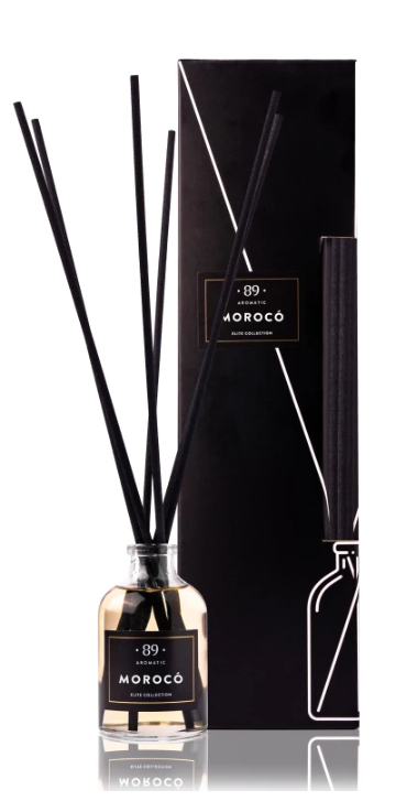 Difusor de Palhetas para Casa Premium Fragrância Contínua Sem Eletricidade Design Elegante | AROMATIC•89• | Exclusivo Portugal