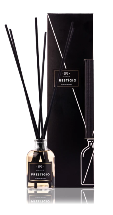 Difusor de Palhetas para Casa Premium Fragrância Contínua Sem Eletricidade Design Elegante | AROMATIC•89• | Exclusivo Portugal