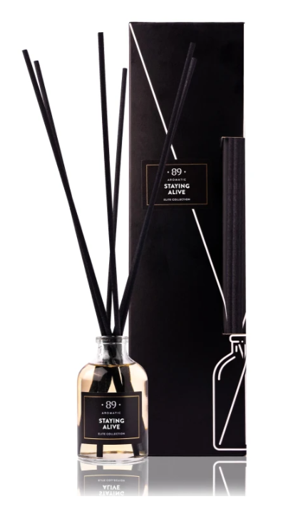 Difusor de Palhetas para Casa Premium Fragrância Contínua Sem Eletricidade Design Elegante | AROMATIC•89• | Exclusivo Portugal