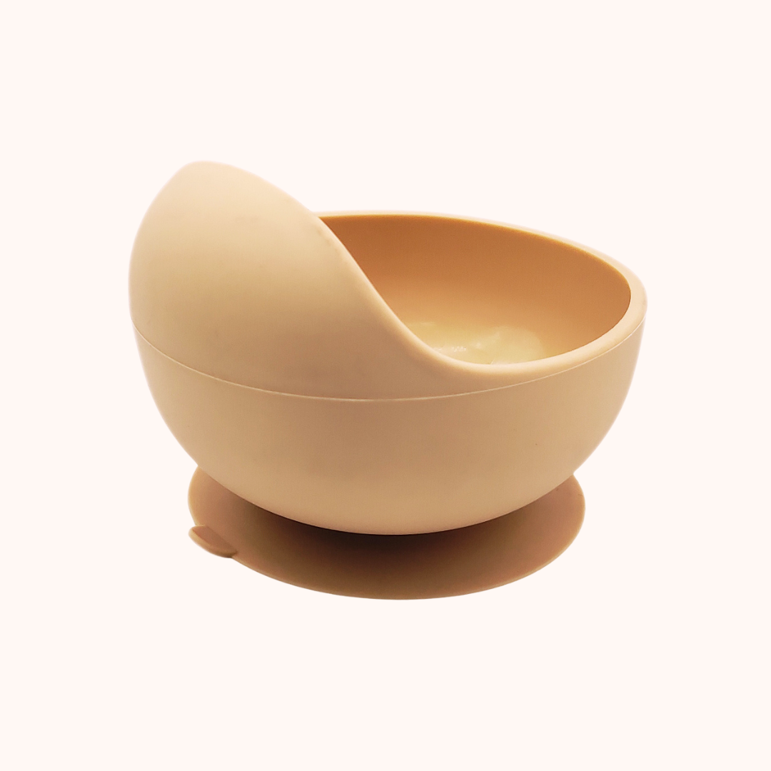 Taça de Silicone com Ventosa – Mustard | MAVIE