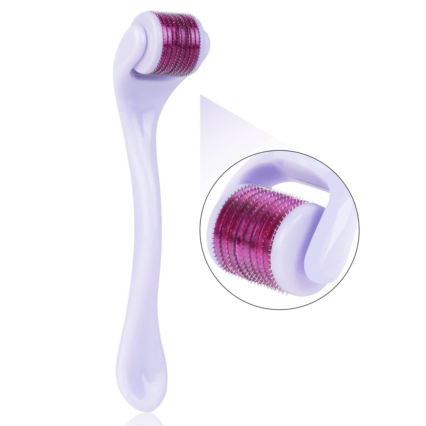 URAQT Dermaroller Microagulhas 0.5mm Titânio | Rosto e Corpo Anti-Idade | Cosmética