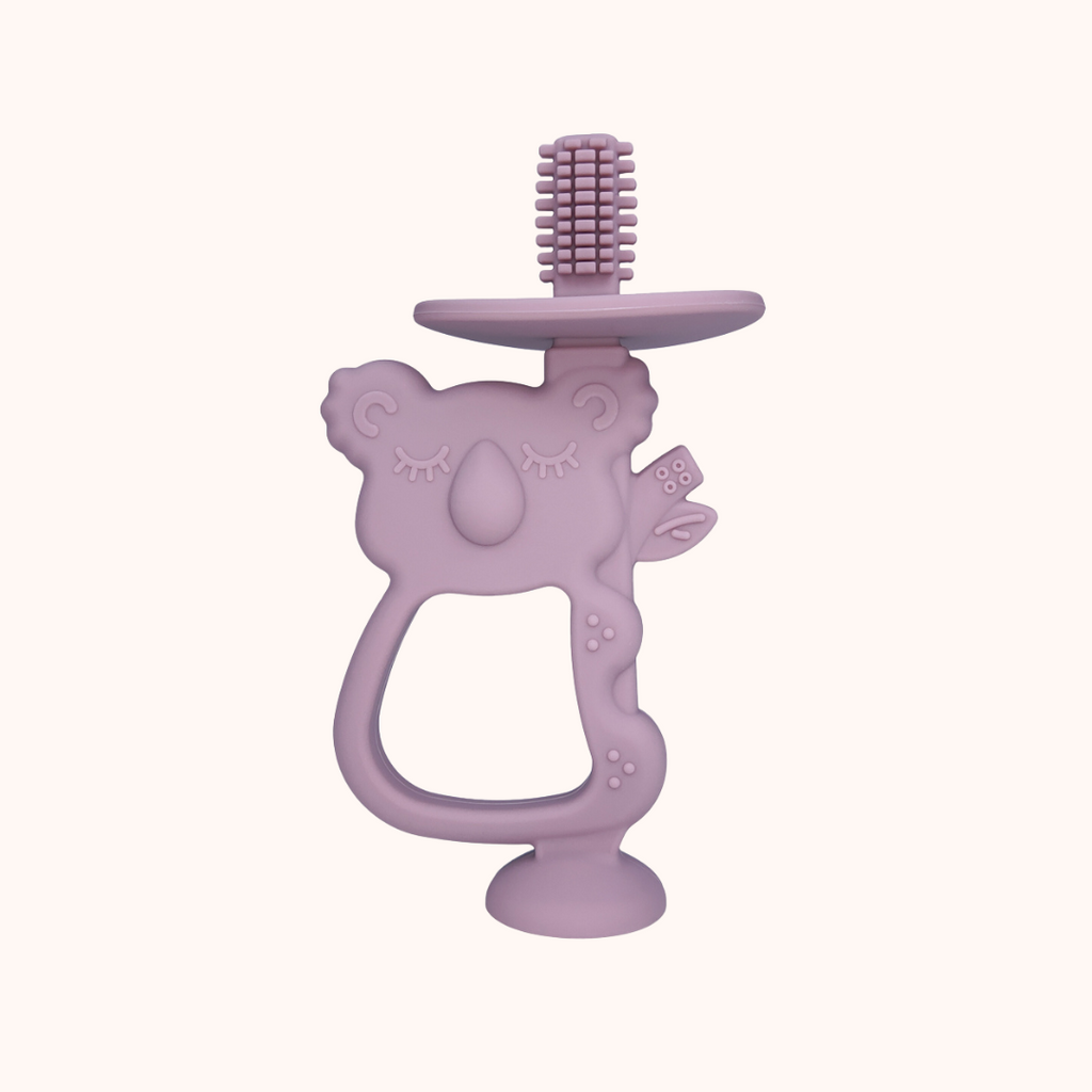 Mordedor e Escova Koala 2 em 1 com Caixa – Lavender | MAVIE
