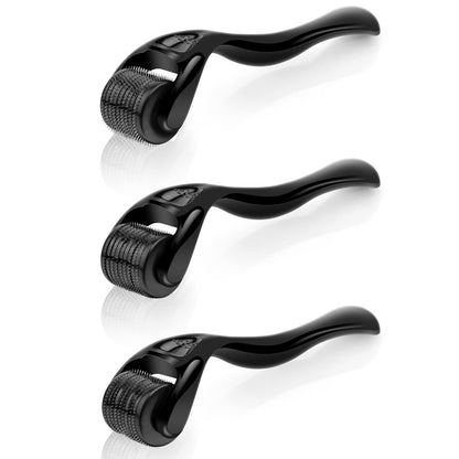 URAQT Dermaroller Microagulhas 0.5mm Titânio | Rosto e Corpo Anti-Idade | Cosmética