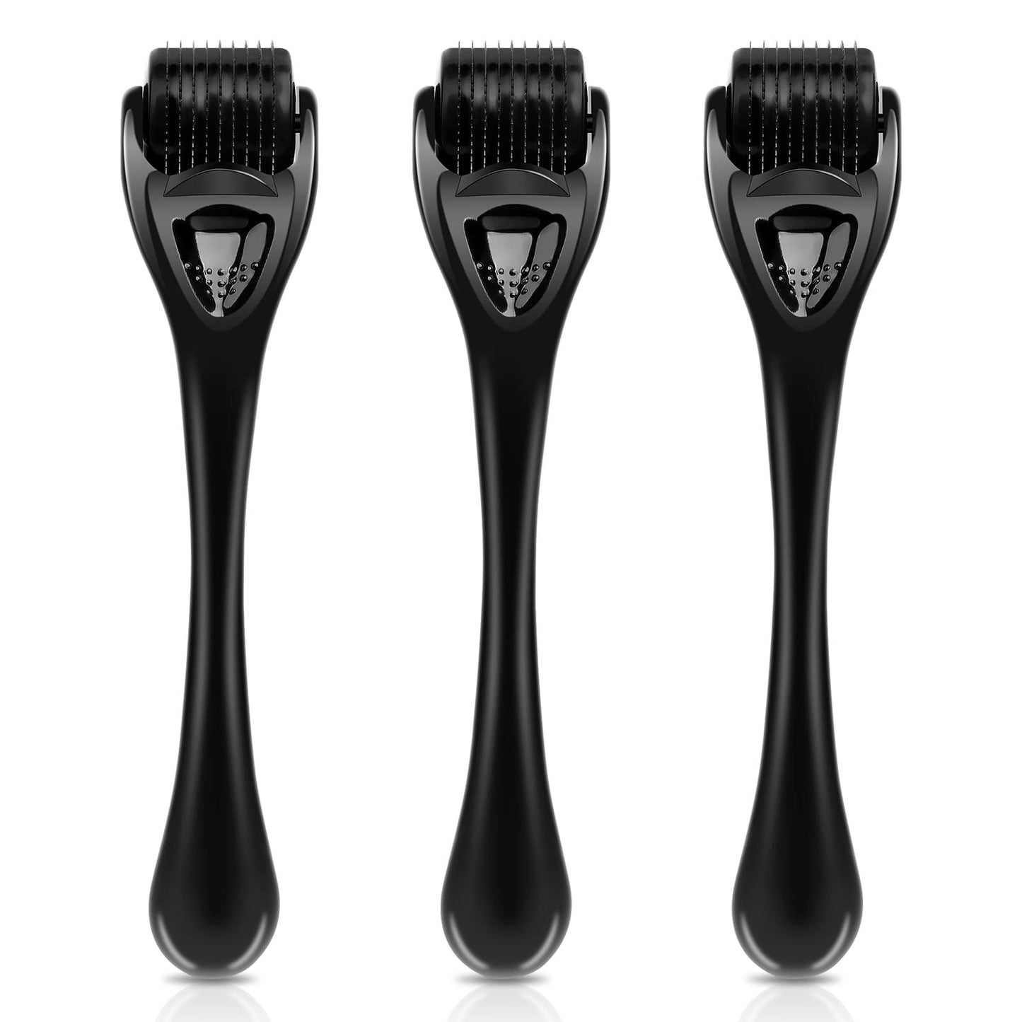 URAQT Dermaroller Microagulhas 0.5mm Titânio | Rosto e Corpo Anti-Idade | Cosmética