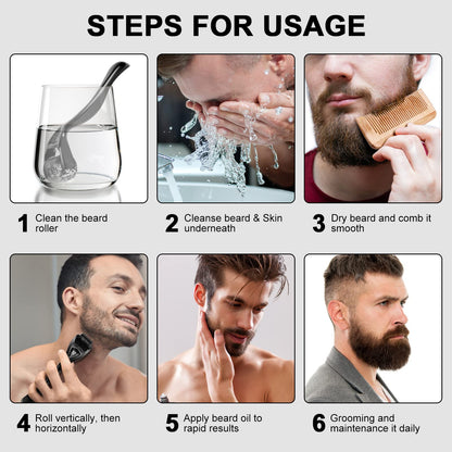 URAQT Dermaroller Microagulhas 0.5mm Titânio | Rosto e Corpo Anti-Idade | Cosmética