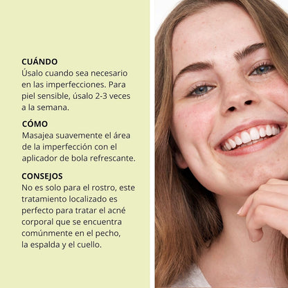 Nip + Fab Teen Skin Fix Spot Zap Gel 15ml | Ácido Salicílico Anti-Acne | Parafarmácia