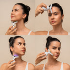 Innovagoods Pack Masajeador Facial, Sérum Facial Kombucha Vibeboost 30 Ml Y Crema Facial Kombucha Vibecare 50 Ml Innovagoods