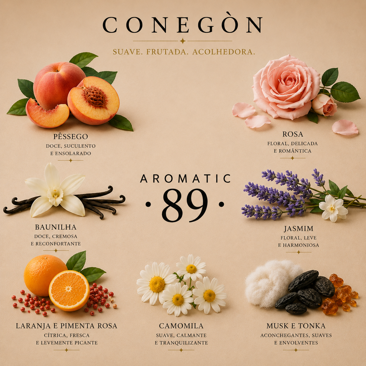 AROMATIC•89• - Conegòn | Guia de Aroma