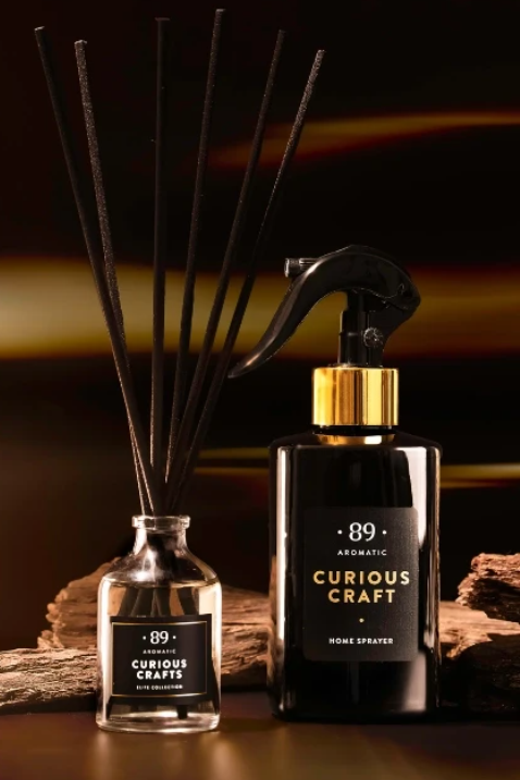 Conjunto de Fragrância para Casa e Spray Ambiente Premium Kit Completo 2 em 1 | AROMATIC•89• | Exclusivo Portugal