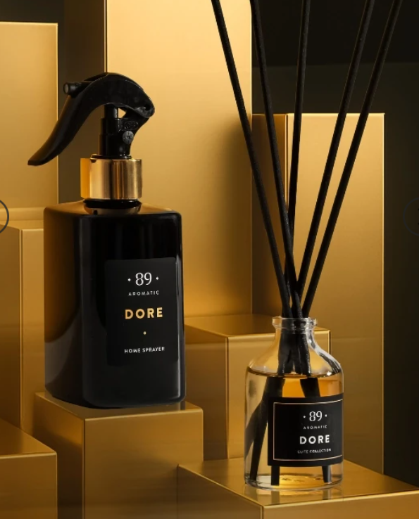 Conjunto de Fragrância para Casa e Spray Ambiente Premium Kit Completo 2 em 1 | AROMATIC•89• | Exclusivo Portugal