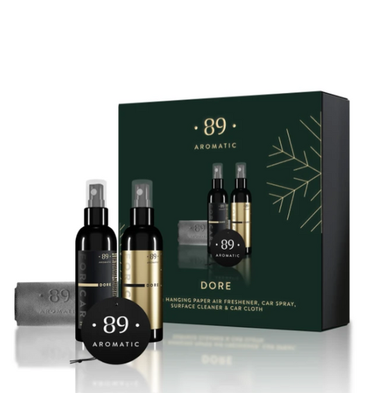 Kit Cuidados Automotivos Premium Completo COLEÇÃO INVERNO | AROMATIC•89• | Exclusivo Portugal
