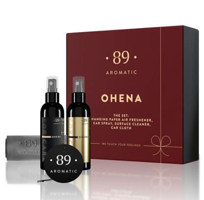 Kit Cuidados Automotivos Premium Completo COLEÇÃO NATAL | AROMATIC•89• | Exclusivo Portugal