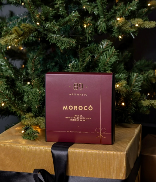 Conjunto Aromatizador de Ambiente e Spray para Casa Premium COLEÇÃO NATAL | AROMATIC•89• | Exclusivo Portugal