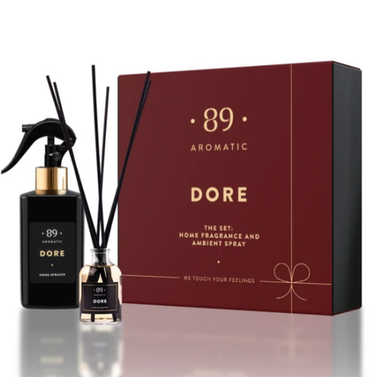 Conjunto Aromatizador de Ambiente e Spray para Casa Premium COLEÇÃO NATAL | AROMATIC•89• | Exclusivo Portugal