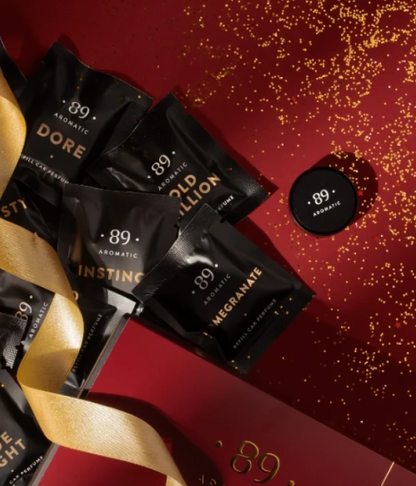 Conjunto Clipes Aromatizador para Ventilação Automotiva Premium COLEÇÃO NATAL | AROMATIC•89• | Exclusivo Portugal