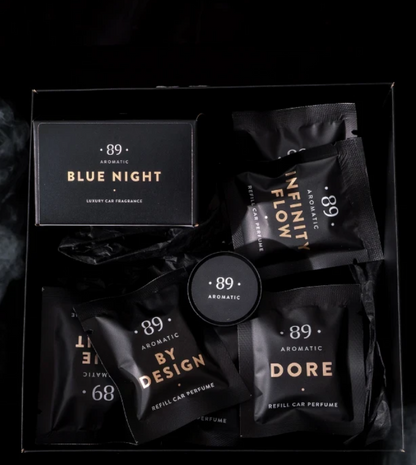 Conjunto de Clipes de Ventilação para Ar de Carro Premium Kit Completo Fragrância Duradoura | AROMATIC•89• | Exclusivo Portugal