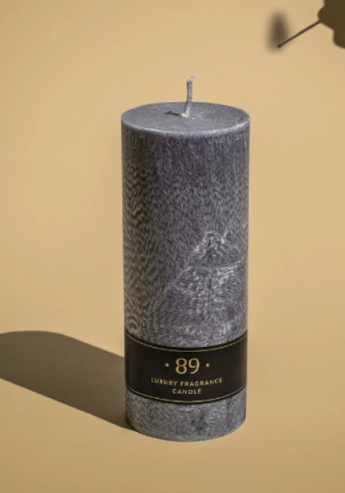 Vela de Cera de Palma Redonda Premium Design Clássico Fragrância Elegante | AROMATIC•89• | Exclusivo Portugal